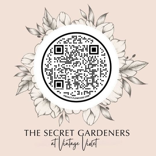 secret gardeners logo with qr 1